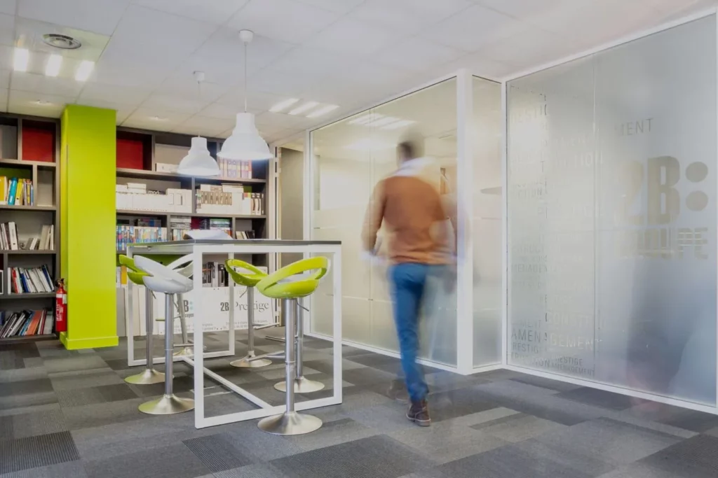 Locaux de 2B Groupe, entreprise de rénovation à Lyon
