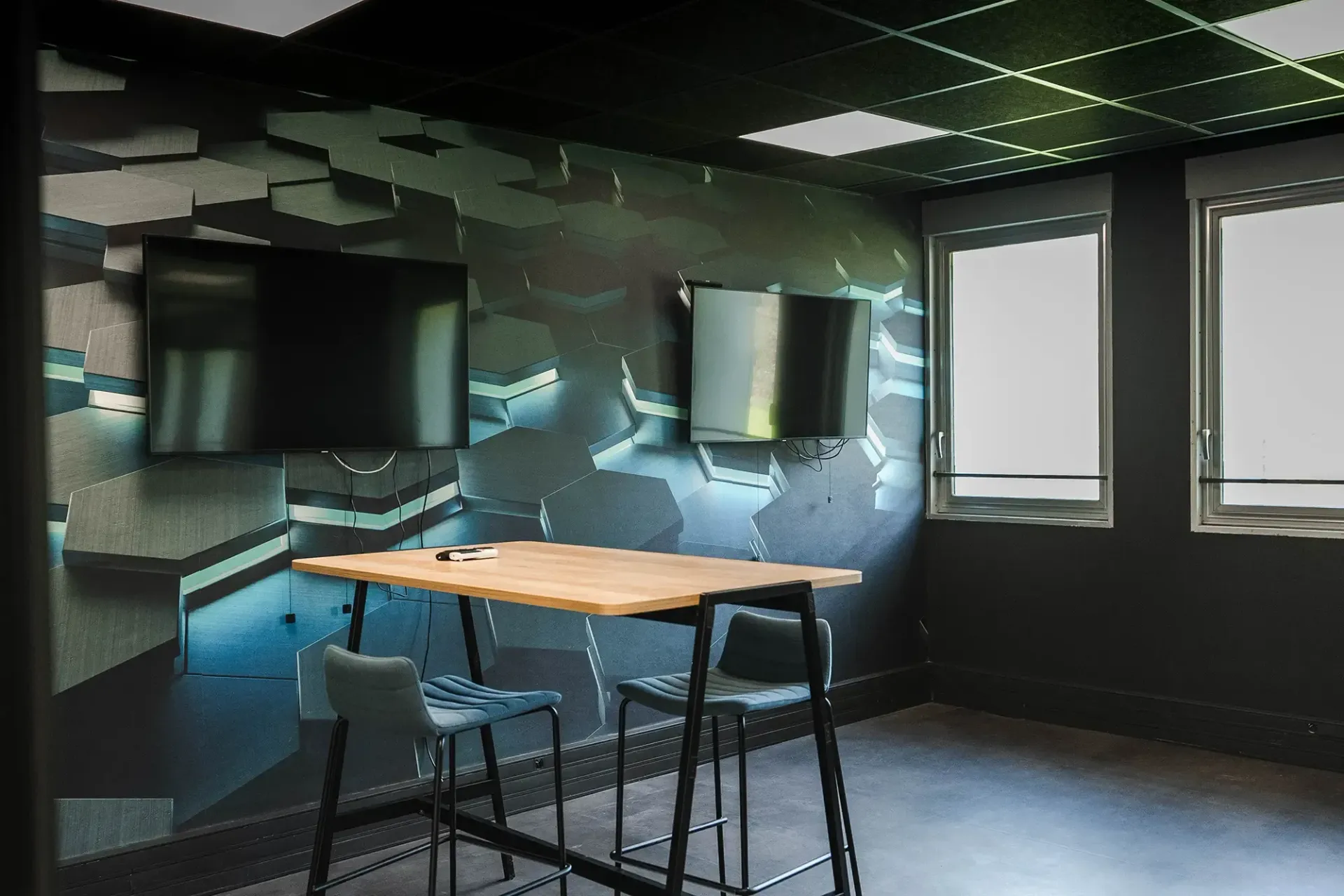 Réaménagement de bureaux à Lyon par 2B-Groupe