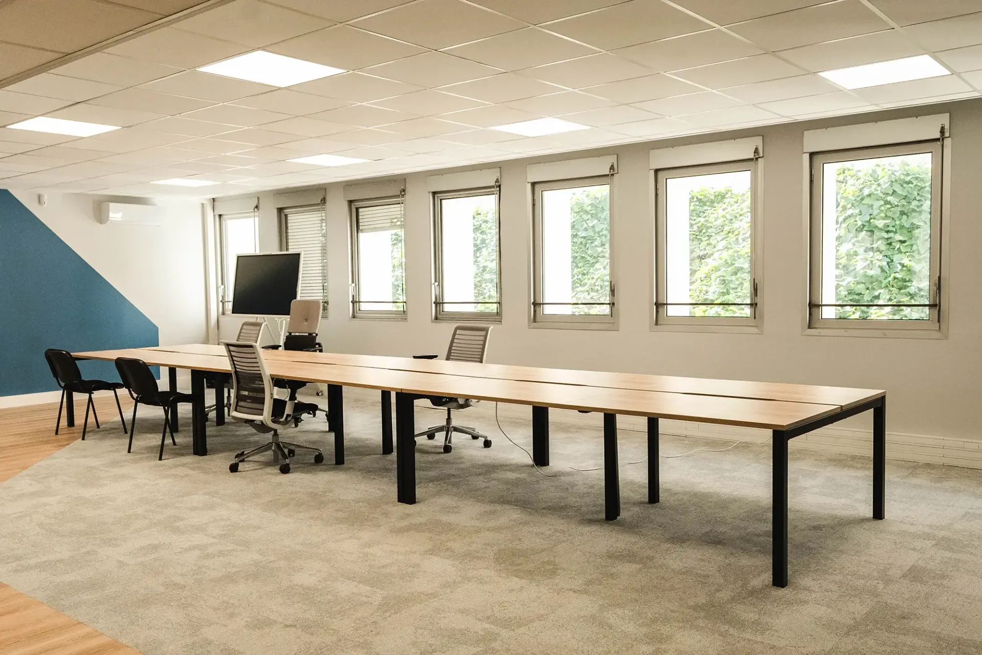 Réaménagement de bureaux à Lyon par 2B-Groupe