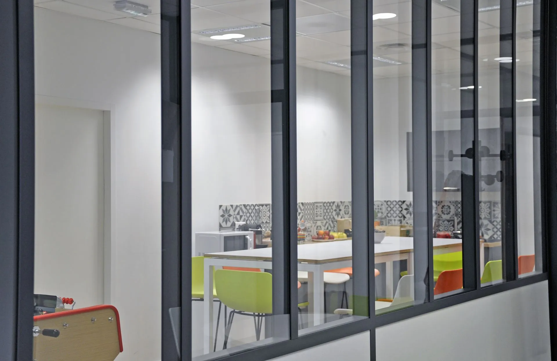 Aménagement de bureaux professionnels par 2B-Groupe à Lyon