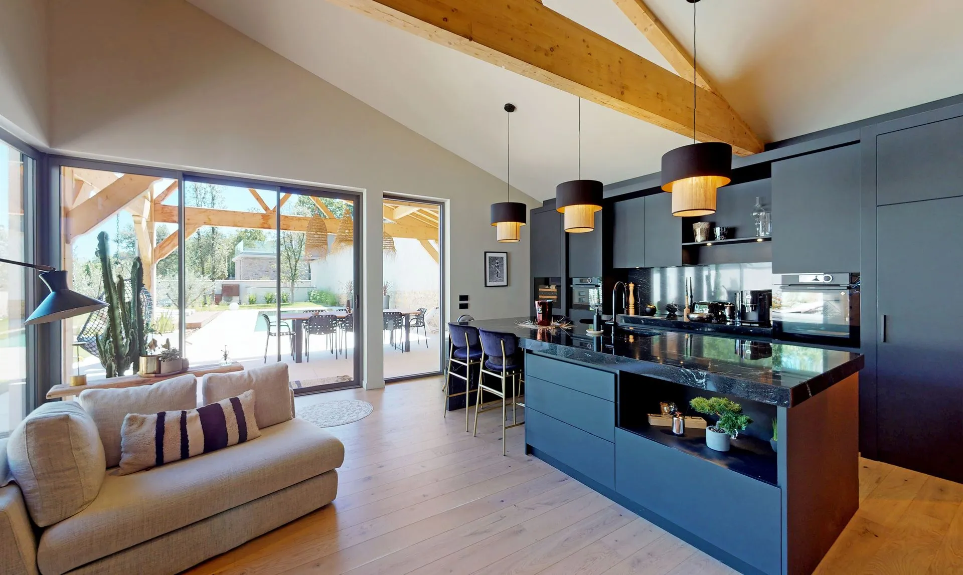 Rénovation de maison dans les monts d'or à Lyon par 2B-Groupe