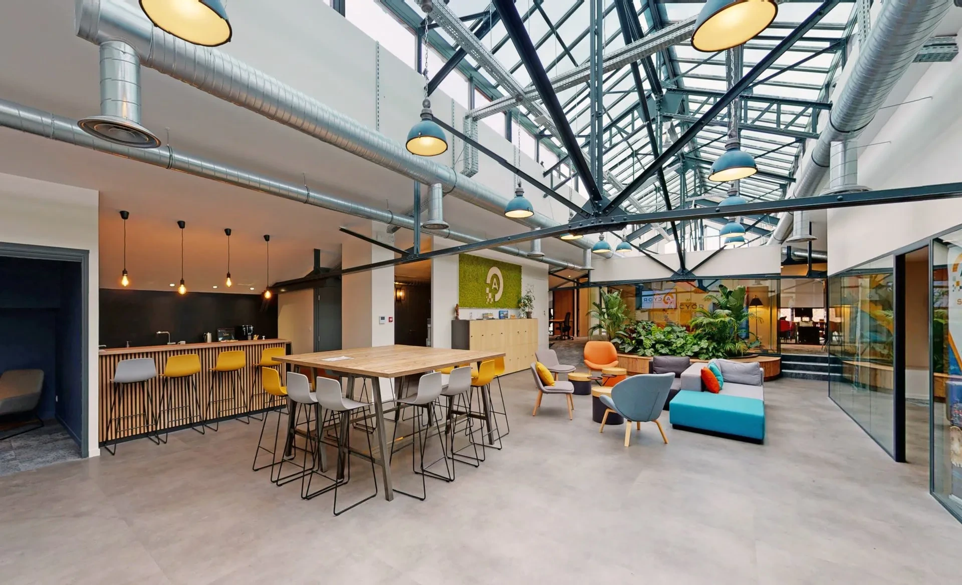 Aménagement de locaux professionnels pour une entreprise à Lyon par 2B:Groupe