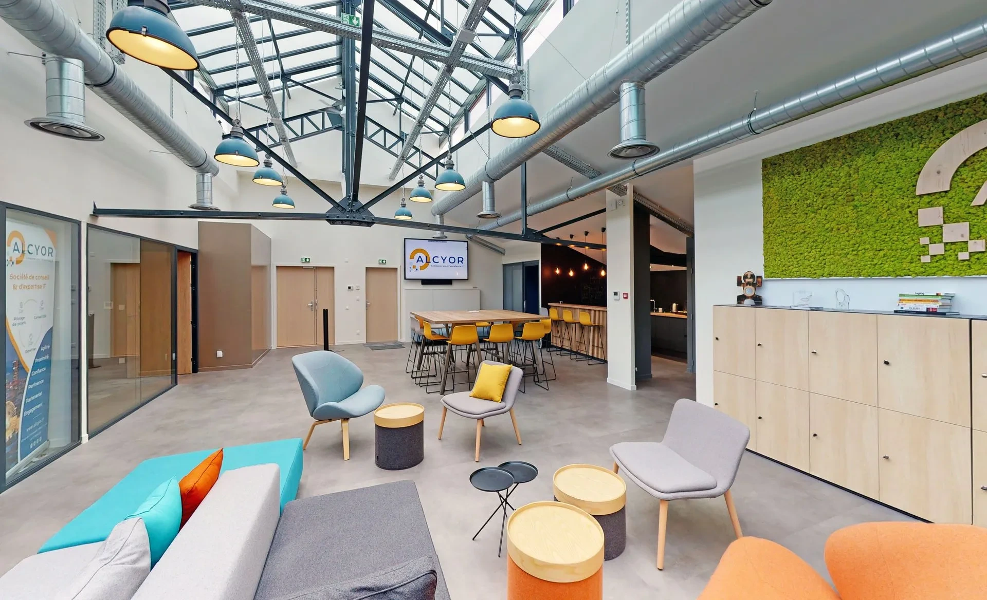 Aménagement de locaux professionnels pour une entreprise à Lyon par 2B:Groupe