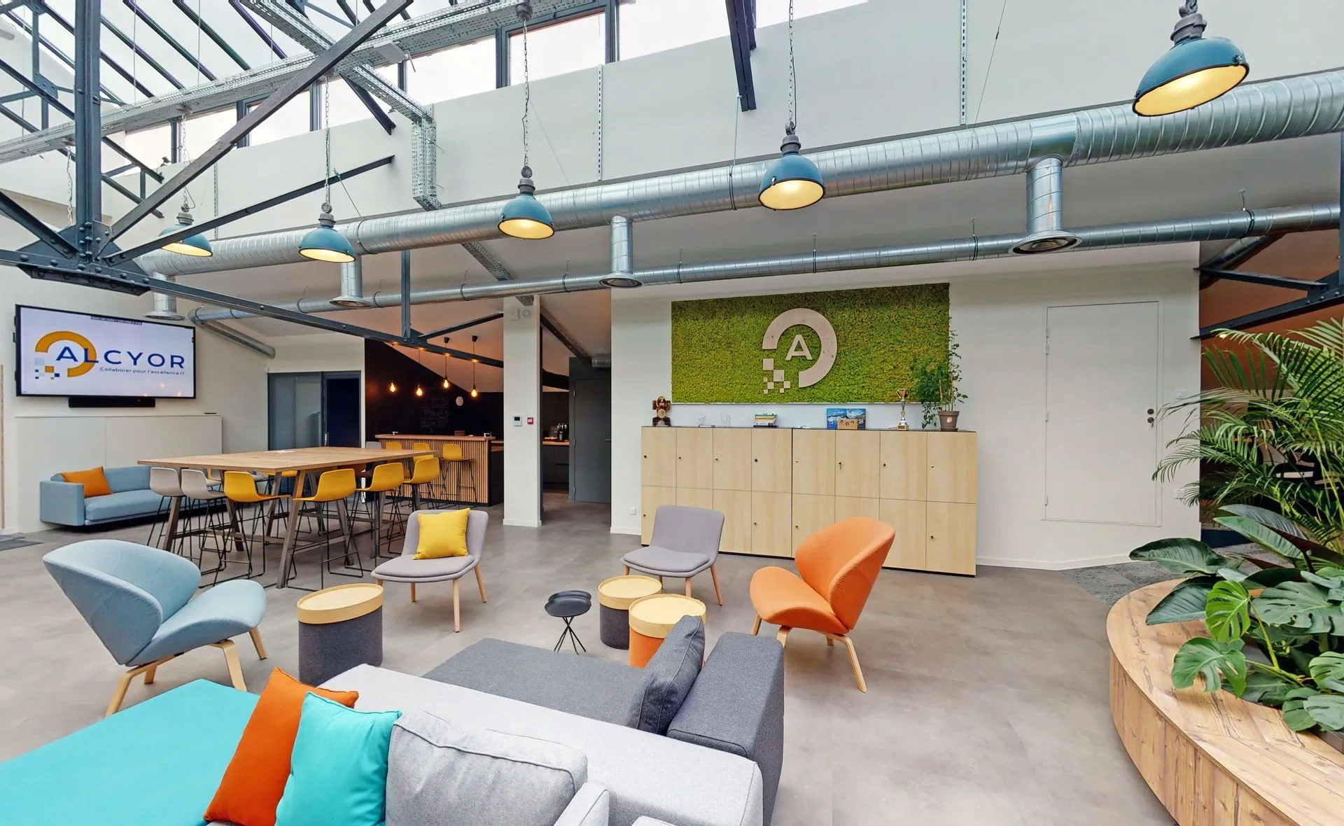 Aménagement de locaux professionnels pour une entreprise à Lyon par 2B:Groupe