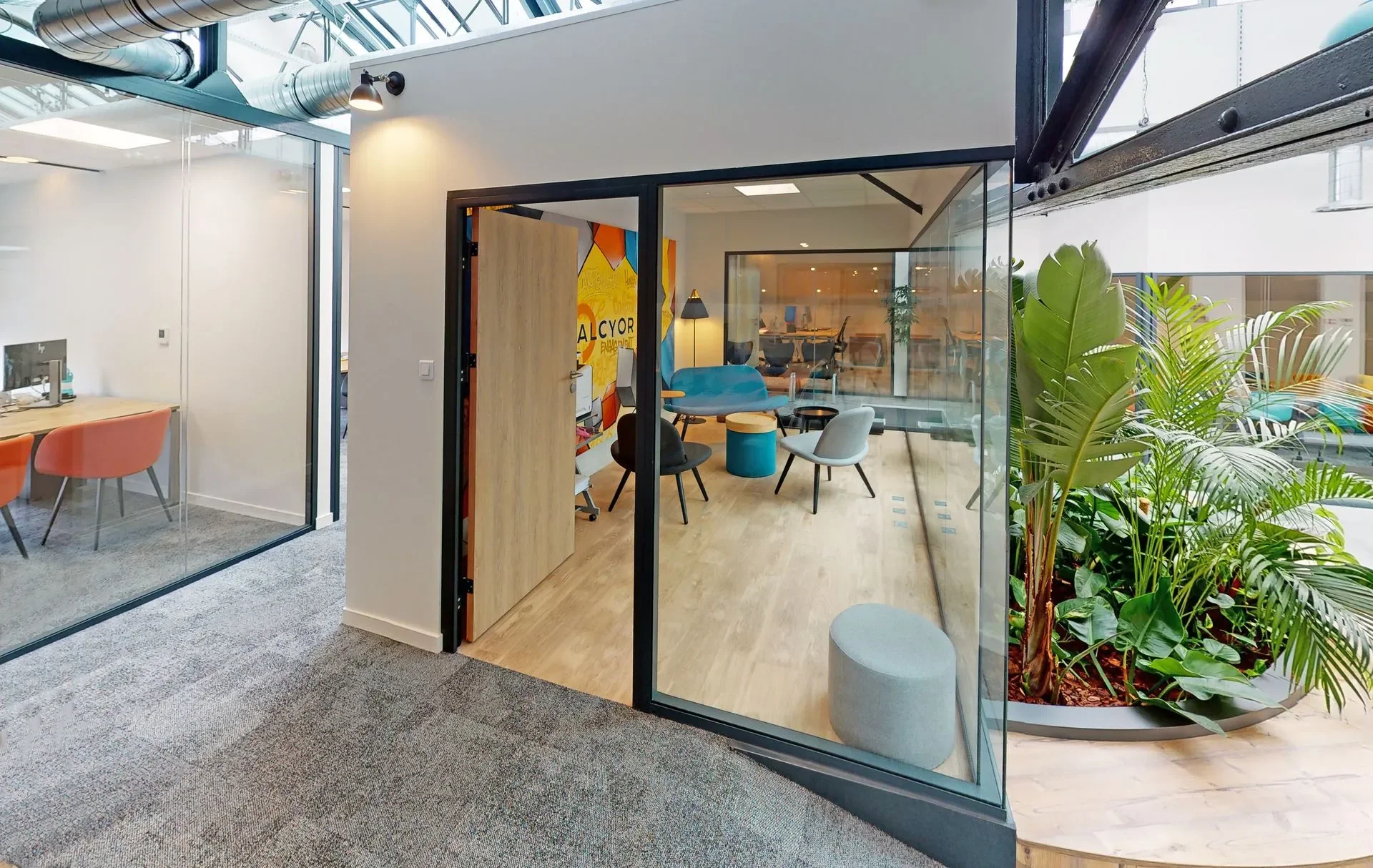 Aménagement de locaux professionnels pour une entreprise à Lyon par 2B:Groupe