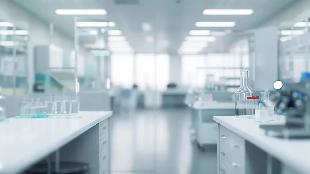 Aménagement de laboratoire d'analyse par 2B-Groupe à Lyon