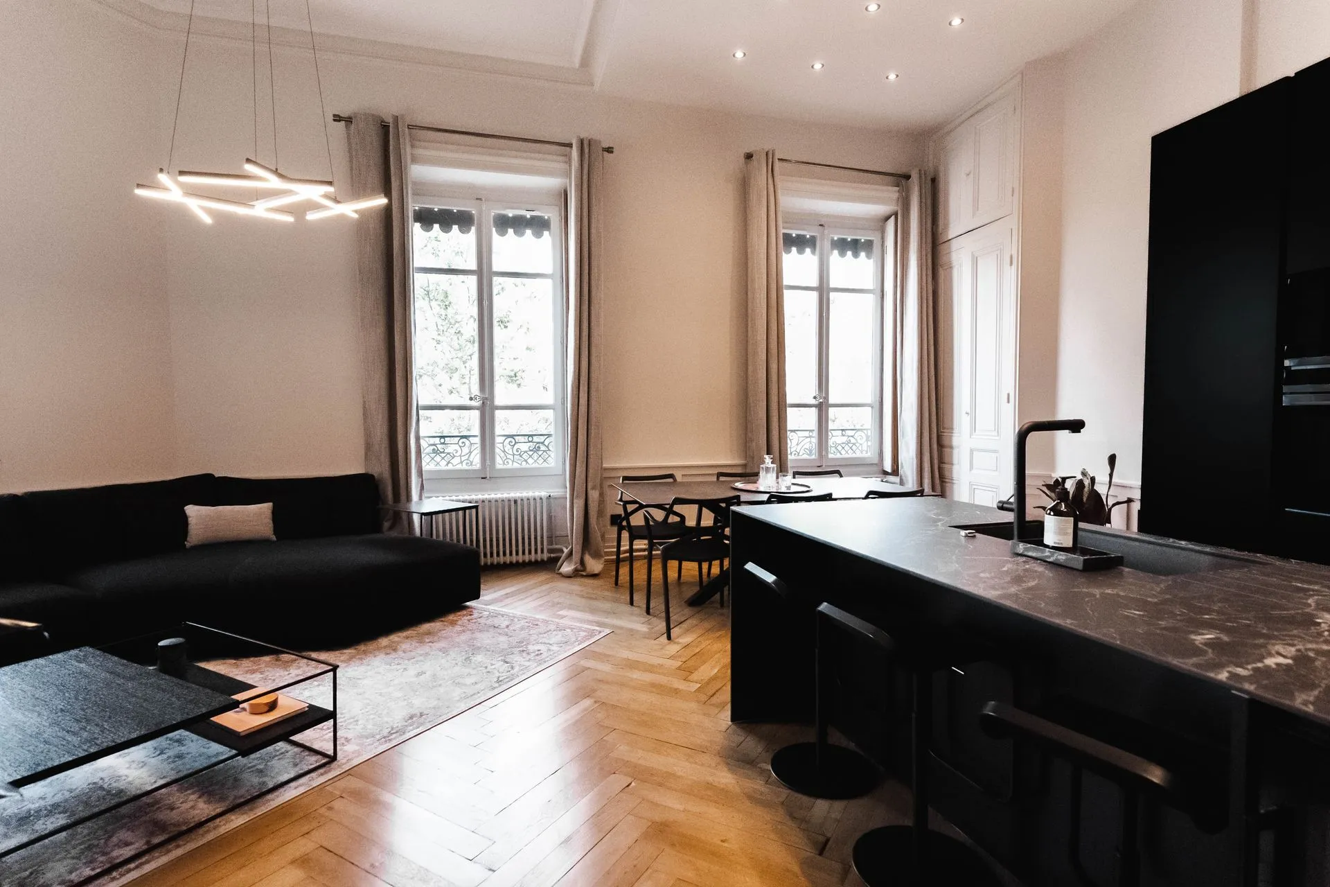 Rénovation d'un appartement à Lyon par 2B-Groupe