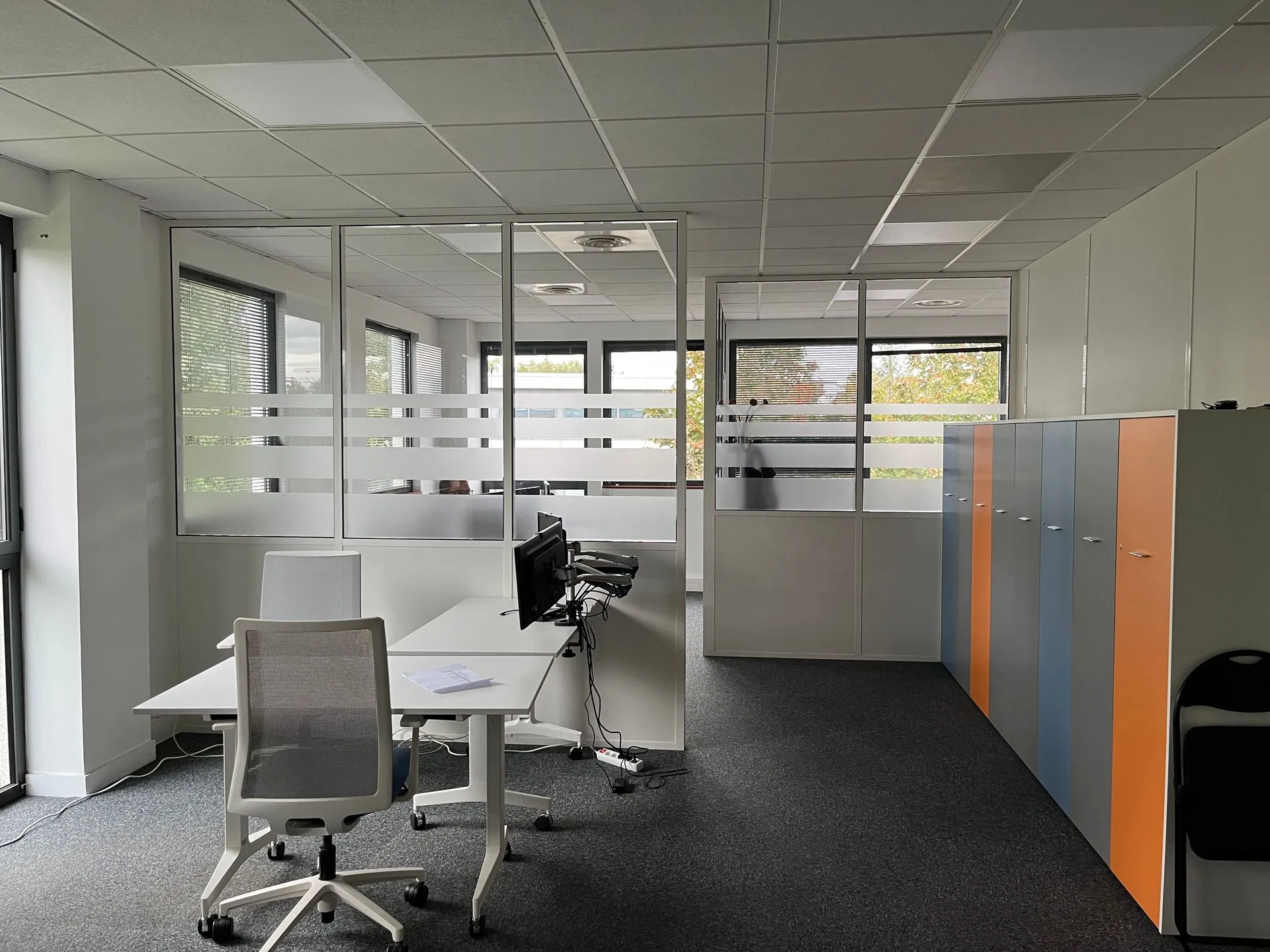 Rénovation et aménagement de bureaux à Limonest par 2B-Groupe
