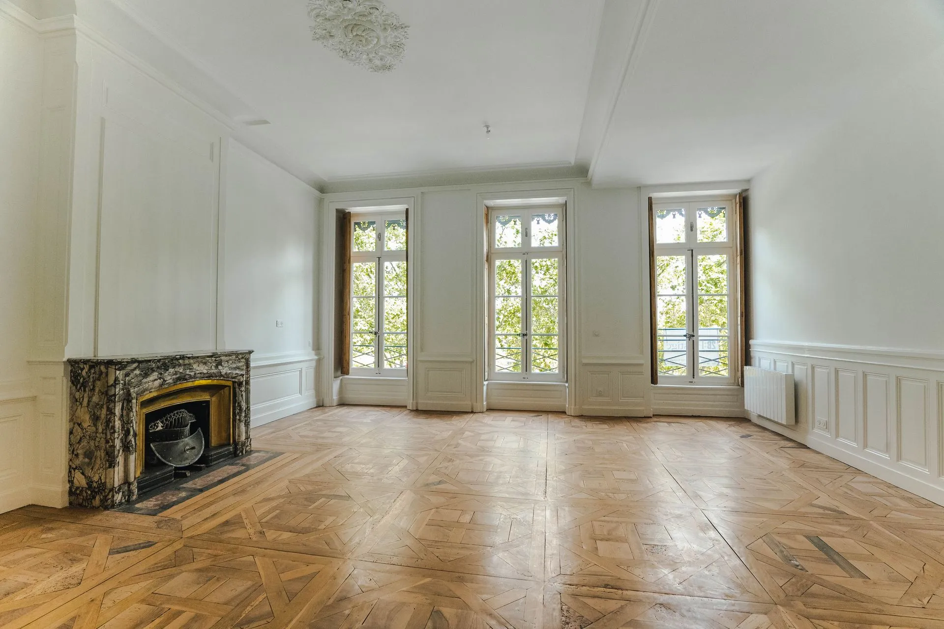 Transformation d'un appartement haussmannien à Lyon