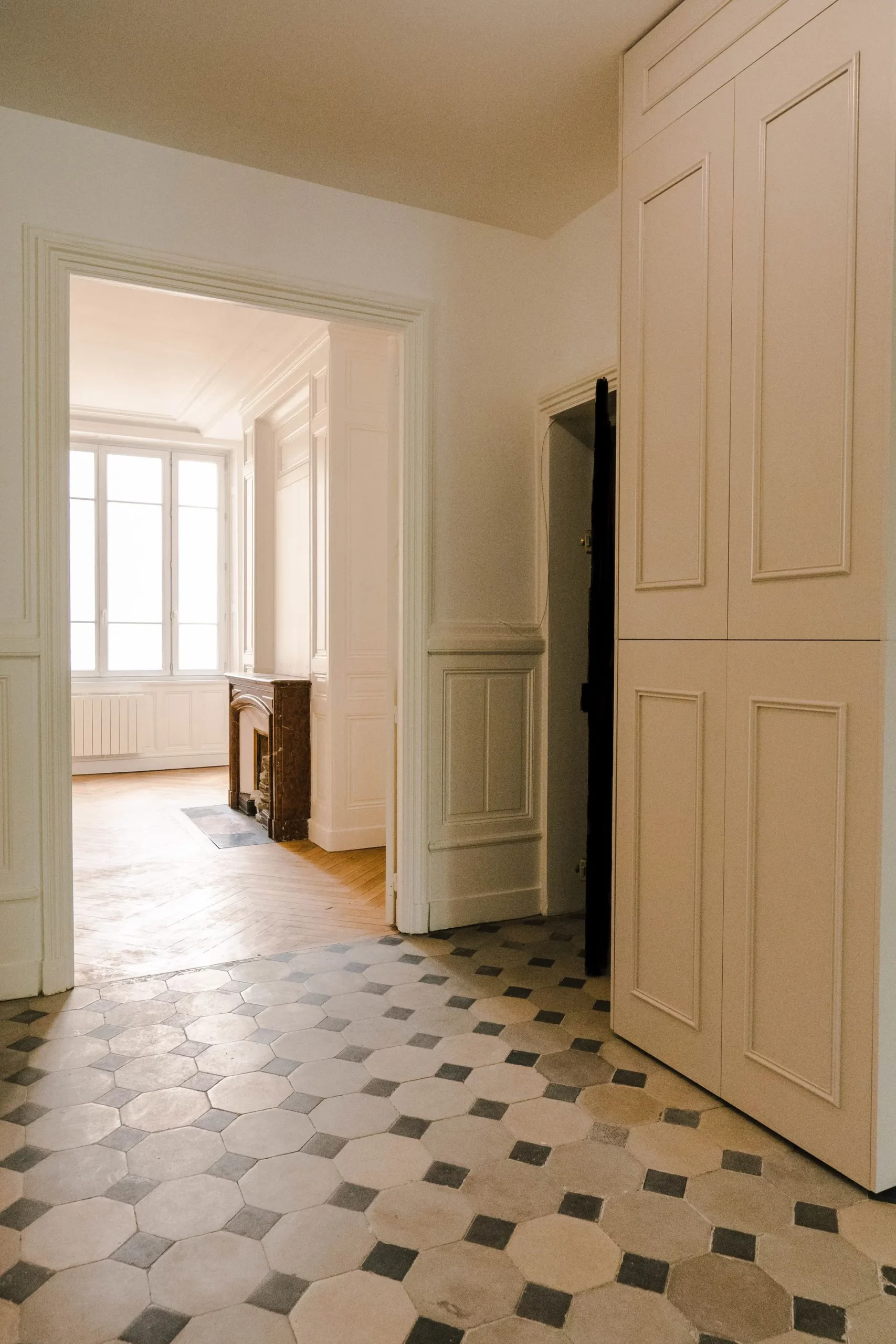 Transformation d'un appartement haussmannien à Lyon