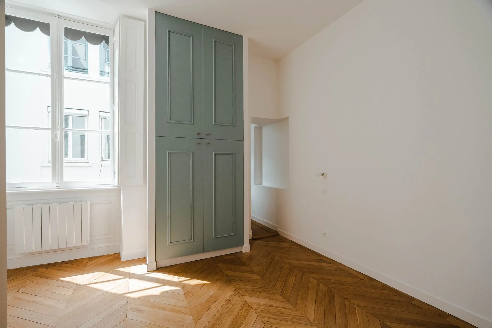 Transformation d'un appartement haussmannien à Lyon