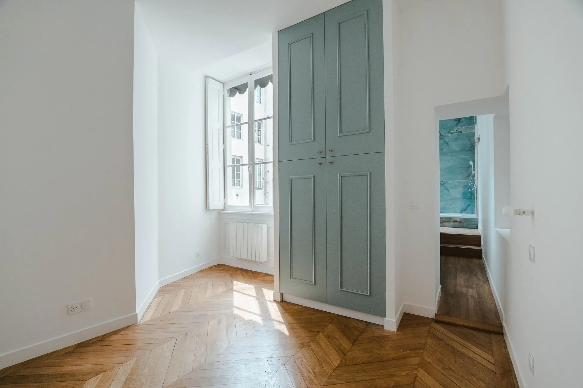 Transformation d'un appartement haussmannien à Lyon