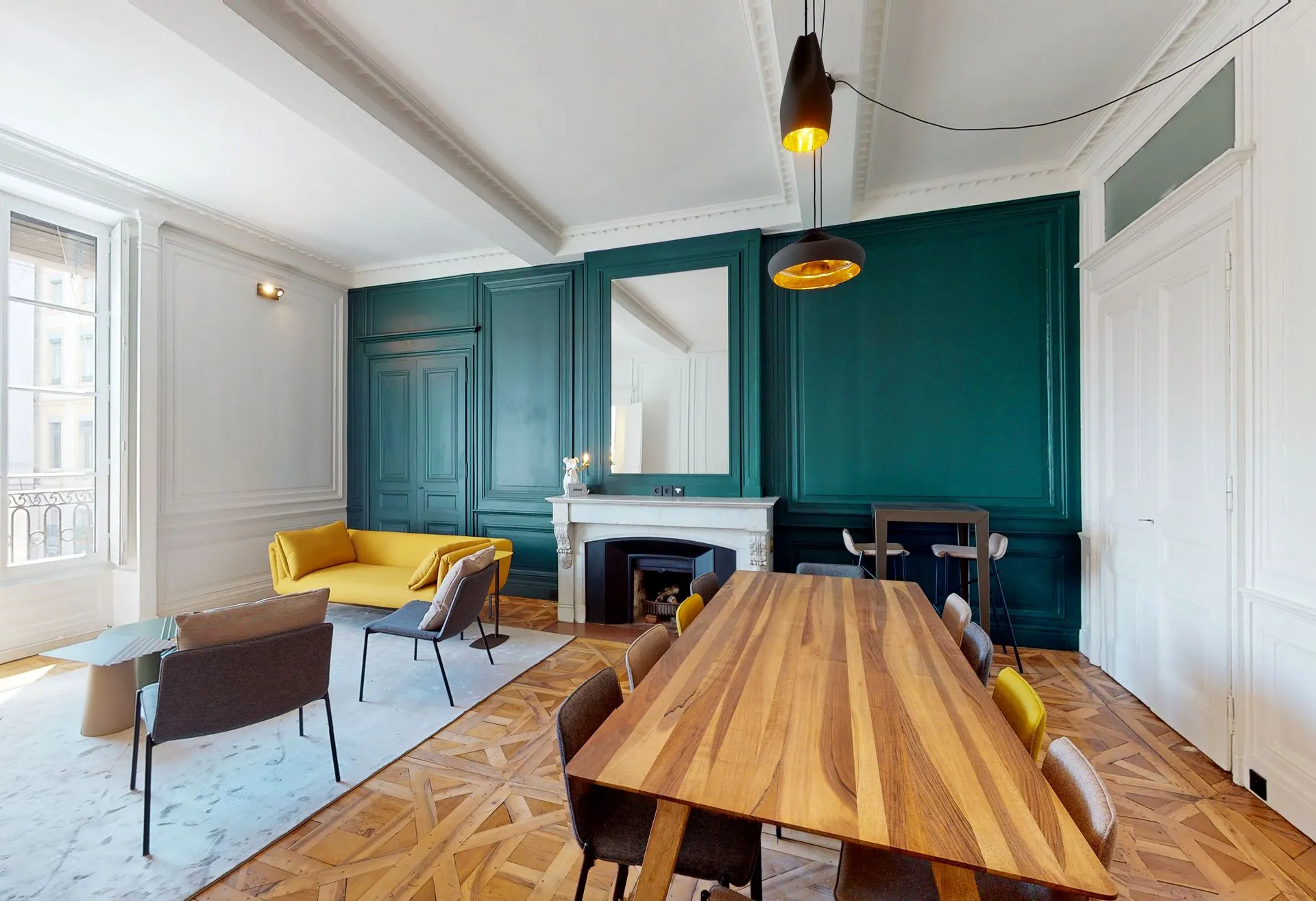 Aménagement de bureaux professionnels par 2B-Groupe à Lyon