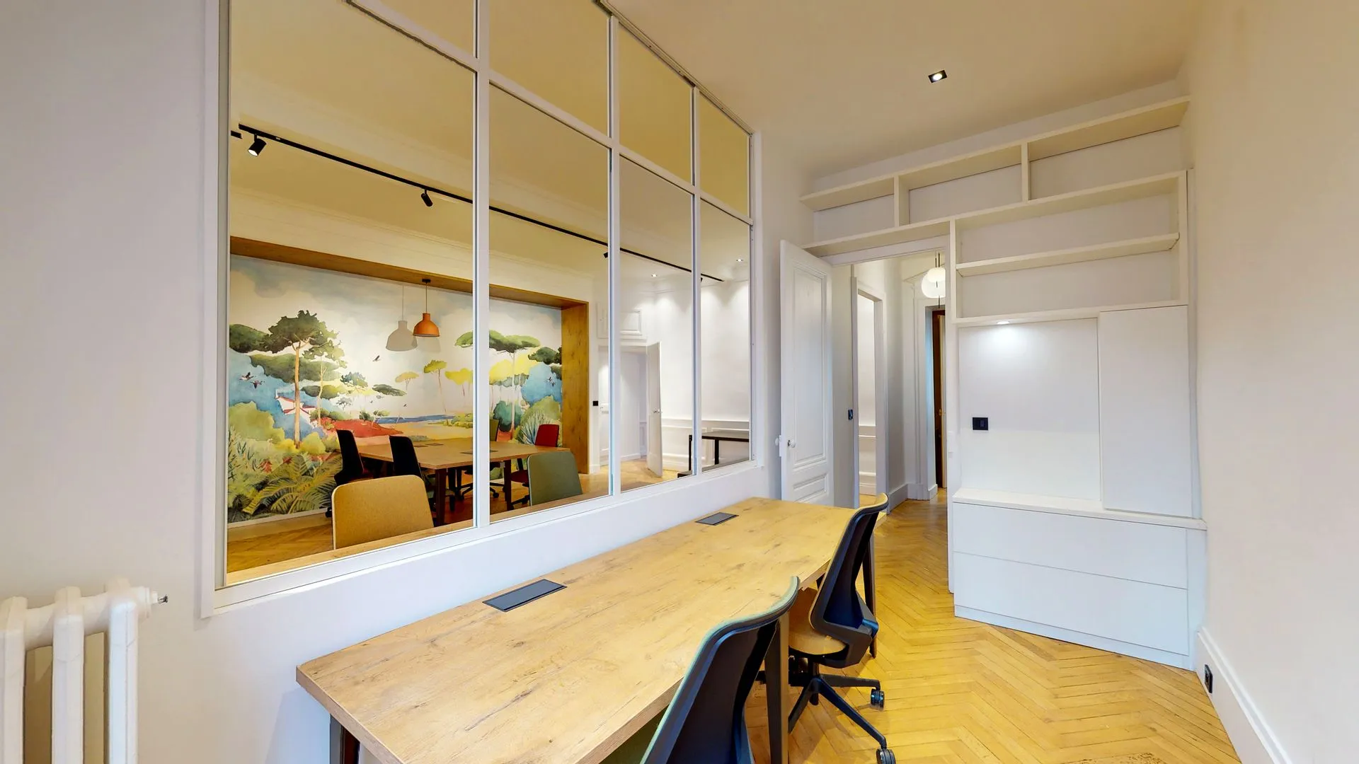 Aménagement de bureaux professionnels par 2B-Groupe à Lyon