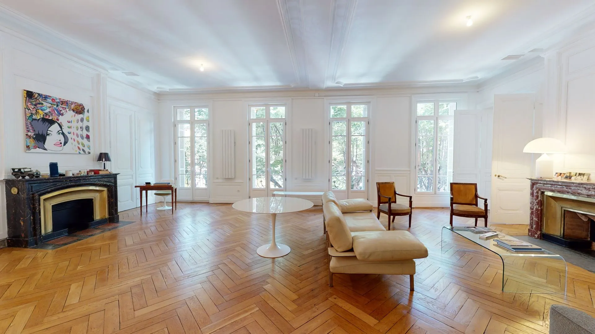 Rénovation d'appartement style haussmannien à Lyon par 2B-Groupe