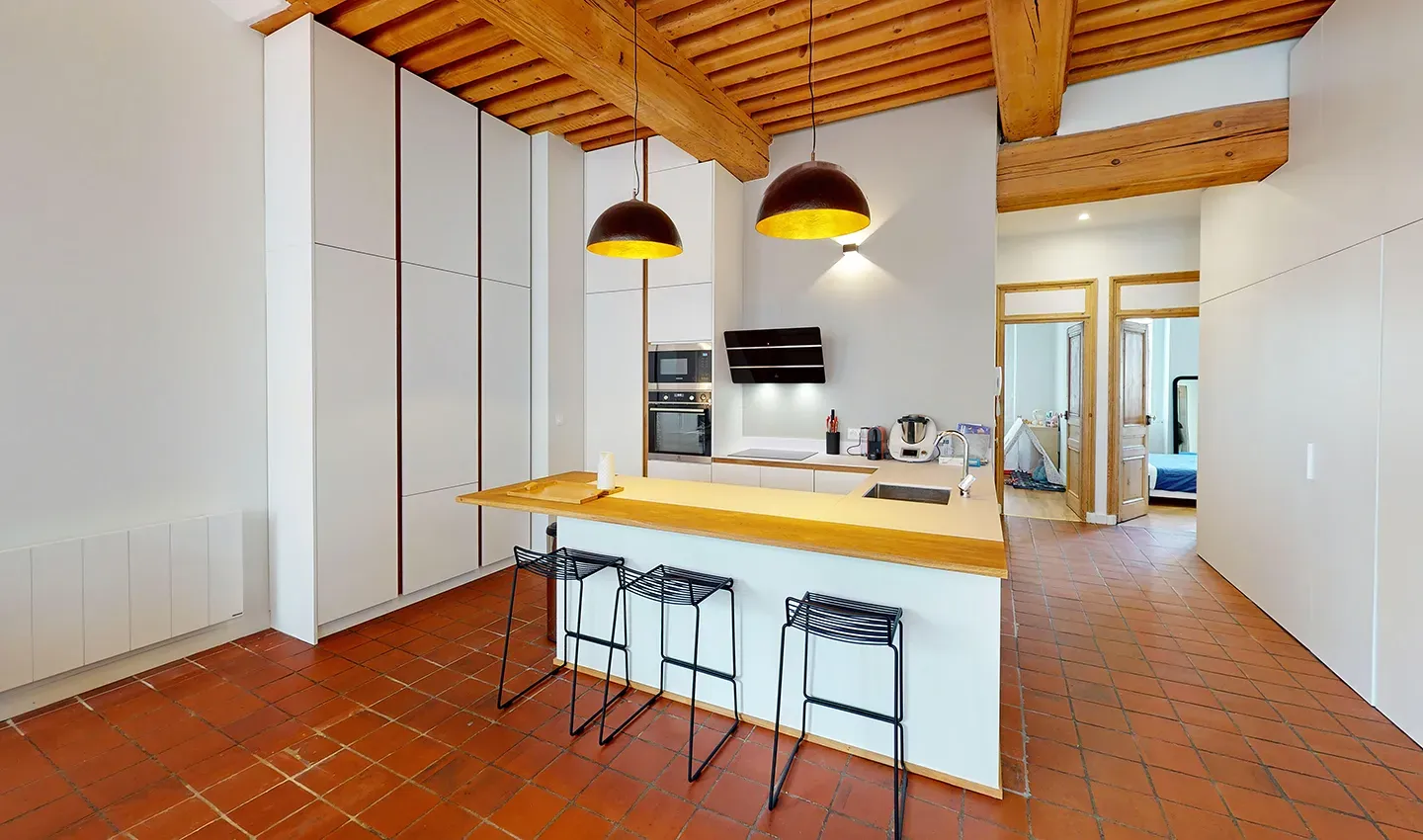 Rénovation d'appartement à Lyon par 2B-Groupe