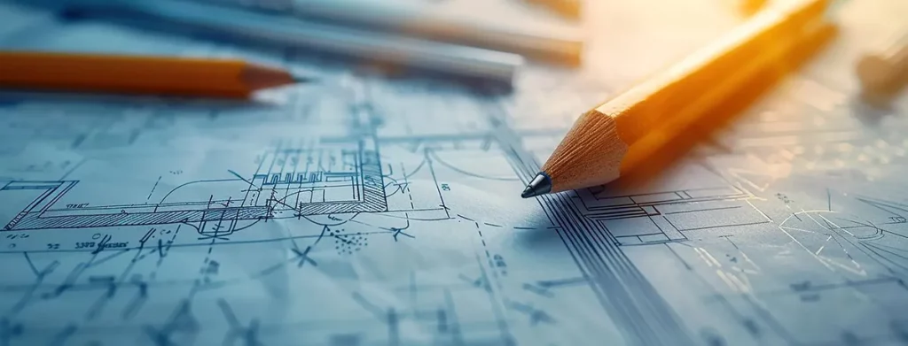 Gros plan de plan de rénovation