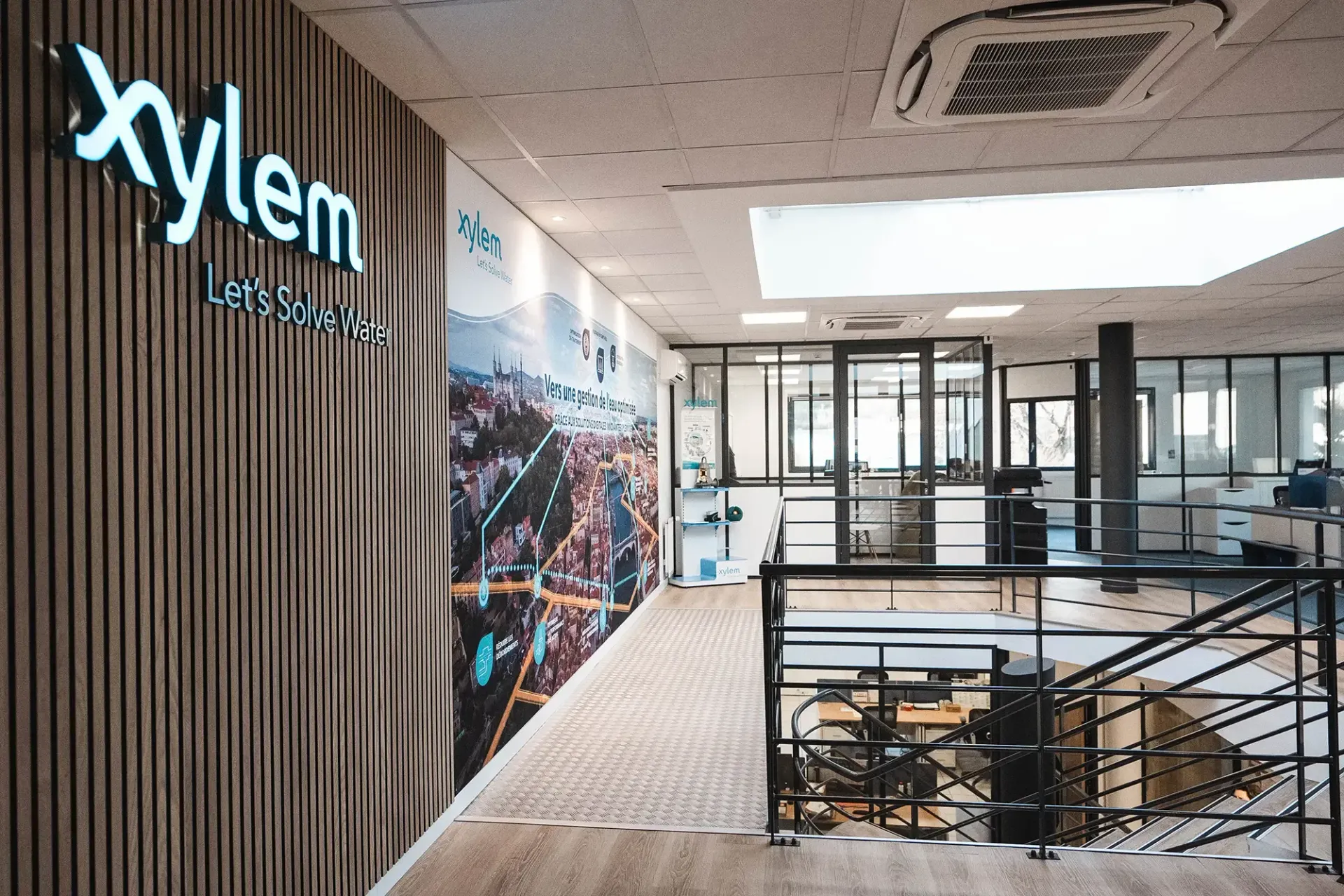 Rénovation locaux professionnels à Saint-Genis-Laval par 2B-Groupe